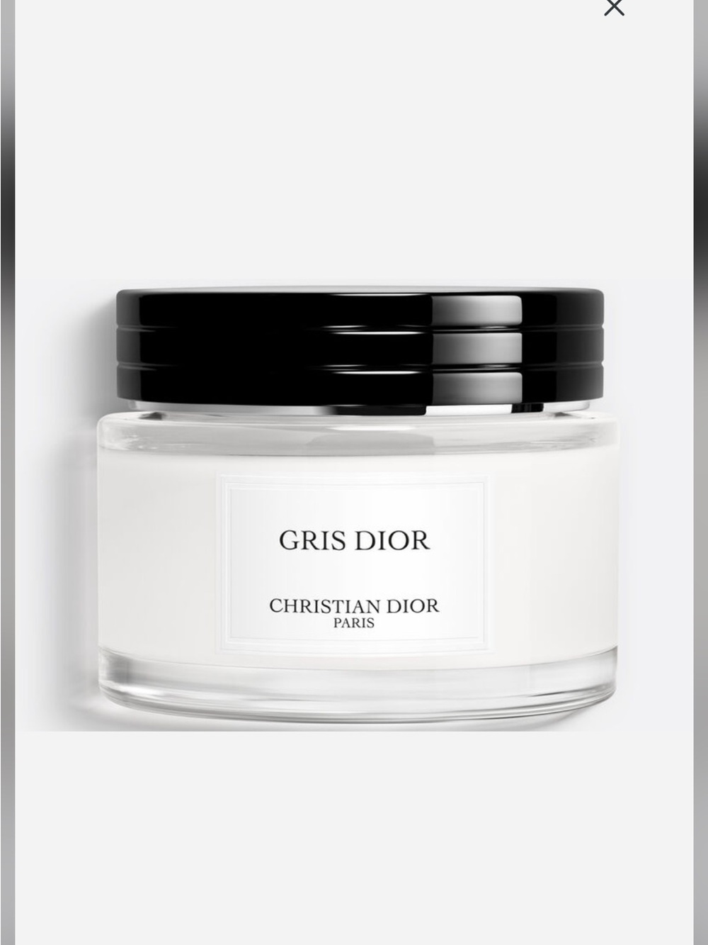 Christian Dior Gris Dior Cream Lotion